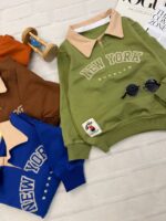 بلوز دُورس یقه دار NEW YORK کد۱۵۳۸ - Image 10