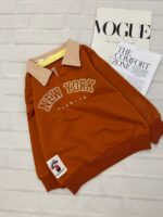 بلوز دُورس یقه دار NEW YORK کد۱۵۳۸ - Image 6