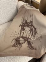 تیشرت لانگ BALENCIAGA(رنگ جدید)کد۱۵۷۲ - Image 11