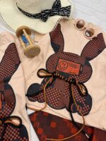 تیشرت شلوارک خرگوش کد۱۵۸۱ - Image 3