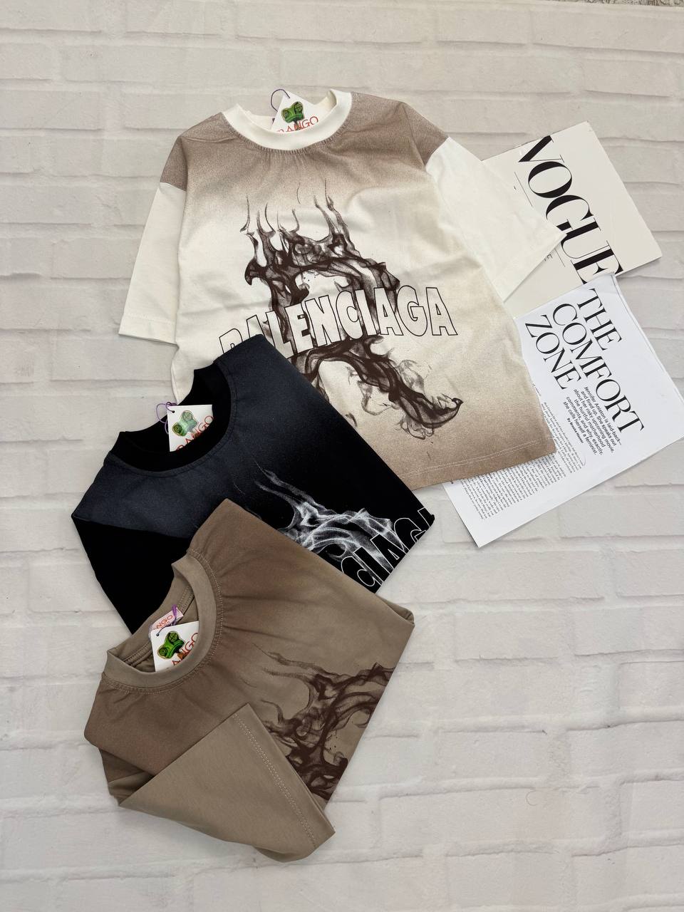 IMG_20250412_201907_919 تیشرت لانگ BALENCIAGA(رنگ جدید)کد۱۵۷۲ - Image 1