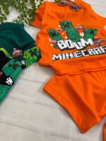 تیشرت شلوارک BOOM MINECRAFTکد۱۶۲۶ - Image 6