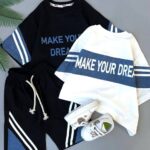 تیشرت شلوارک اسپرت MAKE YOUR DREAM کد۱۶۳۵