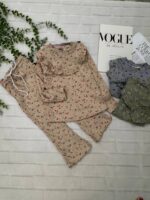 ست بلوز شلوار دخترانه کبریتی کد۱650 - Image 2