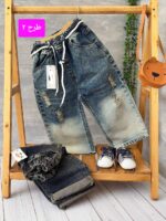 شلوار جین اسپرت BAG WIDE کد۱۶۴۶ - Image 2