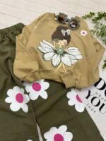 ست کراپ شلوار فرشته کد۱۶۶۹ - Image 2