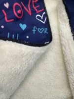 کاپشن سویشرت خزدار دخترانهLOVE کد۱۶۷۵ - Image 6