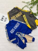 بلوز شلوار دورس پسرانه kids kingIII کد۱۶۹۷ - Image 2