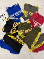 بلوز شلوار دورس پسرانه kids kingIII کد۱۶۹۷