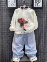 بلوز دخترانه cute girl کد۱۷۲۹ - Image 3