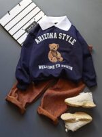 ست بلوزشلوار پسرانه تدی کد۱۷۴۸ - Image 3