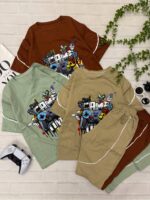 تیشرت شلوارک GAMEکد۱۷۶۵