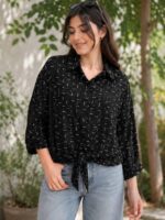 شومیز گره ای میو کد1815 - Image 2