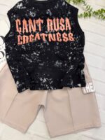 ست تاپ شلوارک cant rusaکد۱۸۴۰ - Image 3