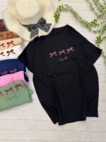 تیشرت پاپیونcoquetteکد۱۸۷۲ - Image 2