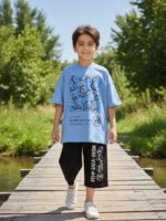 تیشرت شلوارک مکعب ژاپنی کد۱۸۸۲ - Image 4